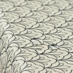 EMINZA Nappe rectangulaire coton enduit (150 x 250 cm) Clara e Gris Sale