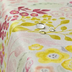 EMINZA Nappe rectangulaire coton enduit (150 x 250 cm) Paquerettes Multicolore Sale
