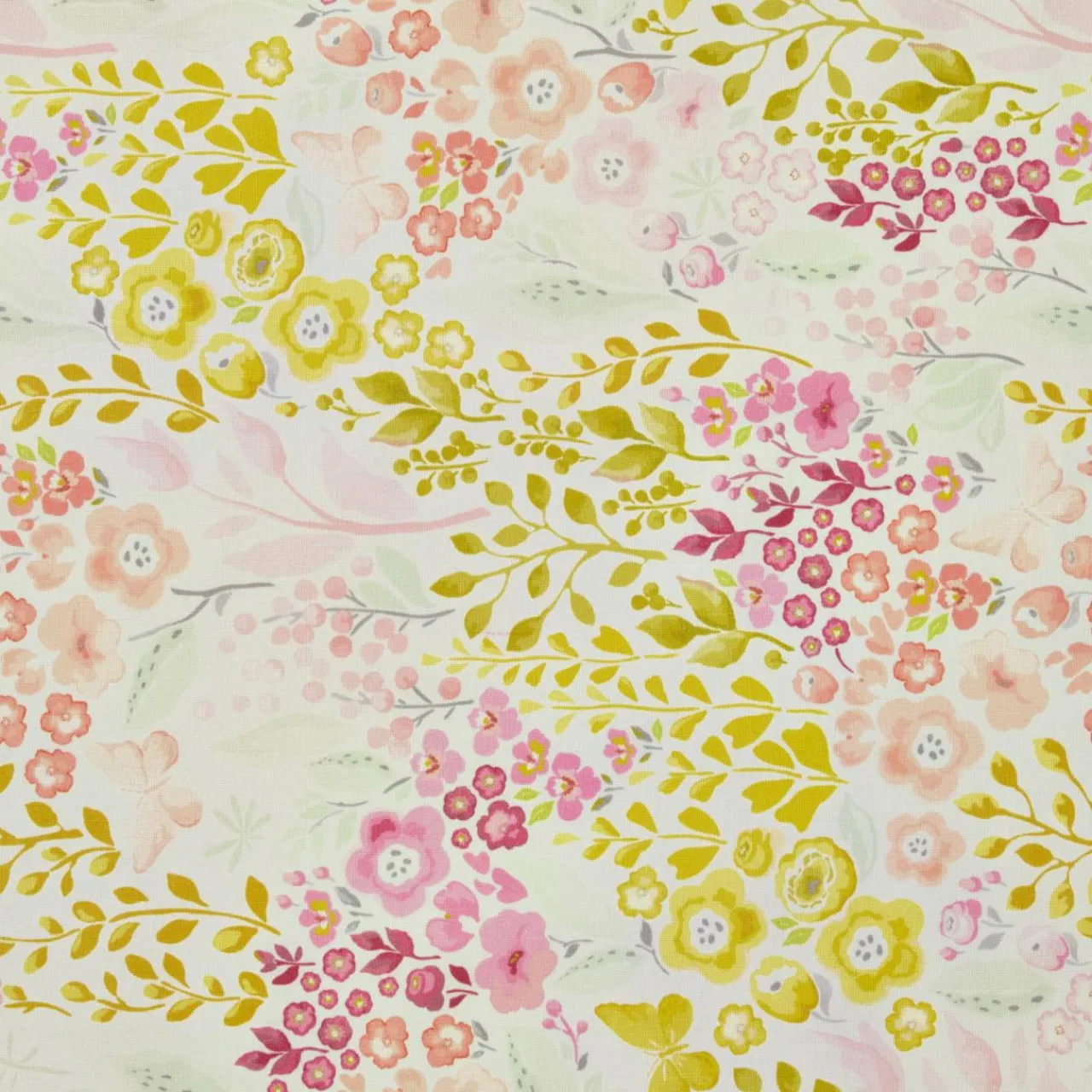 EMINZA Nappe rectangulaire coton enduit (150 x 250 cm) Paquerettes Multicolore Sale
