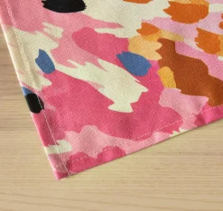 EMINZA Nappe rectangulaire coton enduit (150 x 250 cm) Mowgli Multicolore Discount