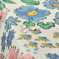 EMINZA Nappe rectangulaire coton enduit (150 x 350 cm) Corolle Multicolore