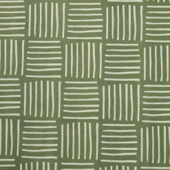 EMINZA Nappe rectangulaire coton enduit (150 x 350 cm) Paolo e Vert Clearance