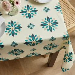 EMINZA Nappe rectangulaire coton enduit (150 x 250 cm) Porto Multicolore