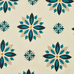 EMINZA Nappe rectangulaire coton enduit (150 x 250 cm) Porto Multicolore