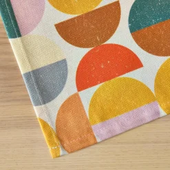 EMINZA Nappe rectangulaire coton enduit (150 x 350 cm) Brooklyn Multicolore Sale