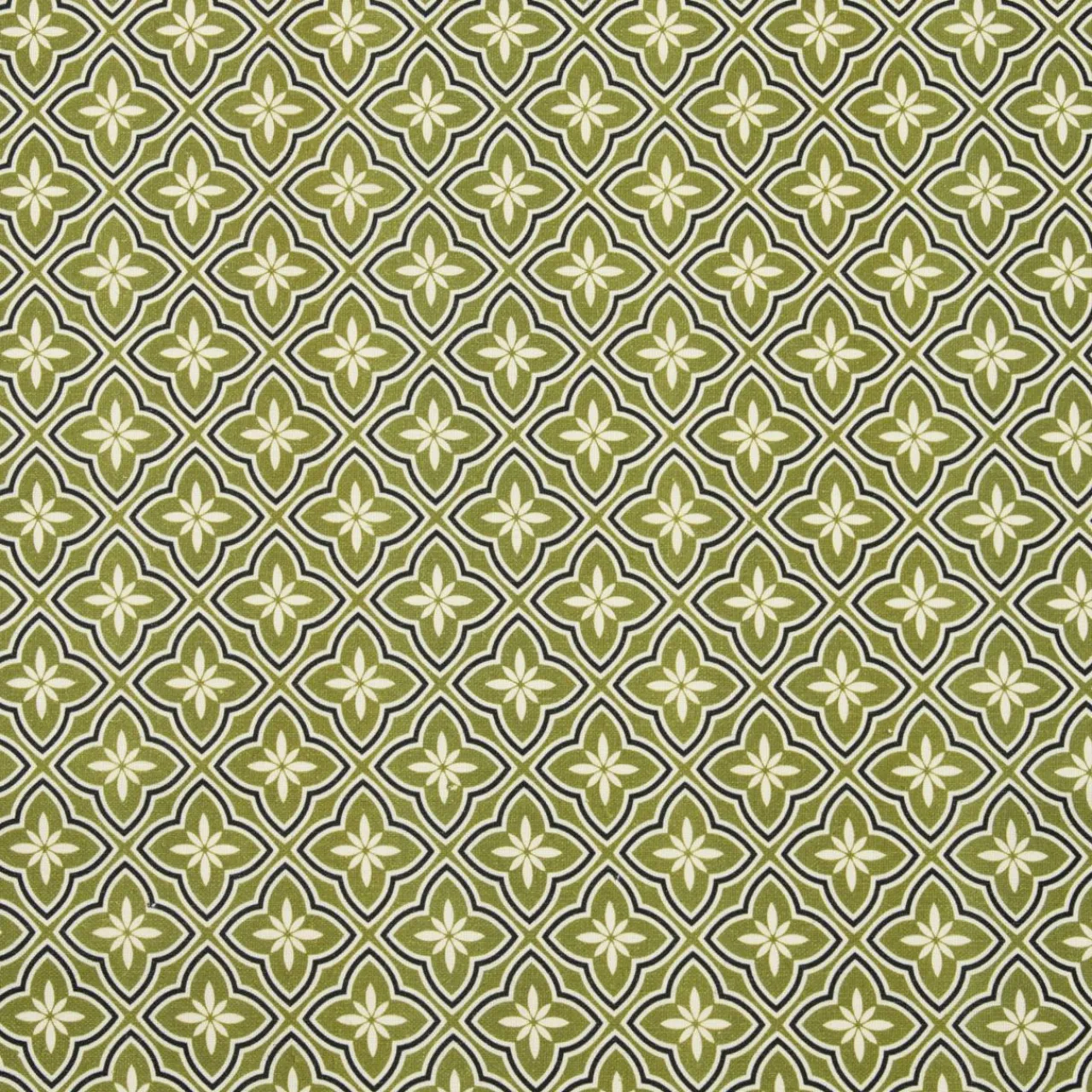 EMINZA Nappe rectangulaire coton enduit (150 x 350 cm) Gloria e Vert New