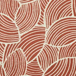 EMINZA Nappe rectangulaire coton enduit (150 x 350 cm) Sarah Terracotta Discount