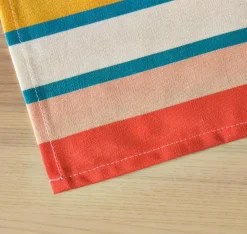EMINZA Nappe rectangulaire coton enduit (150 x 350 cm) Bonifacio Multicolore Online