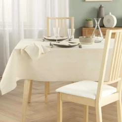 douceur d'intu017drieur Nappe rectangulaire coton (150 x 240 cm) Serafine Ecru Online