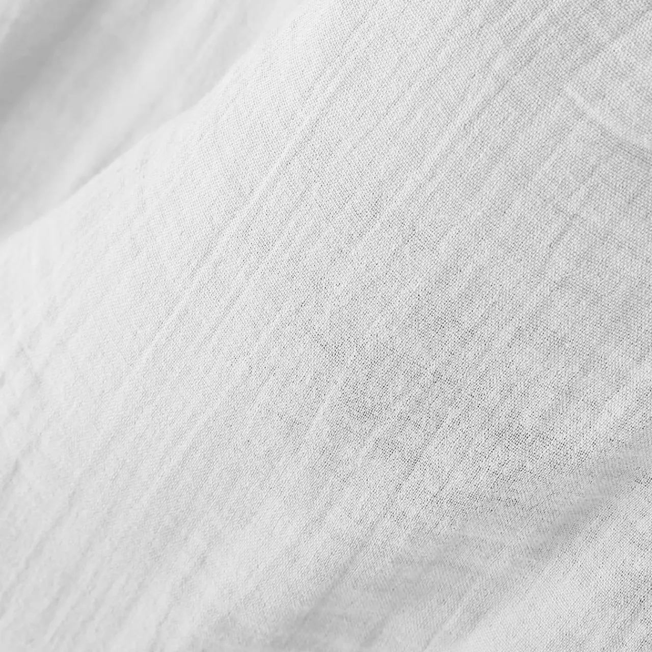 EMINZA Nappe rectangulaire gaze de coton (150 x 350 cm) Gaïa chantilly Blanc Discount