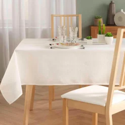 douceur d'intu017drieur Nappe rectangulaire (150 x 250 cm) Stella he Blanc Outlet