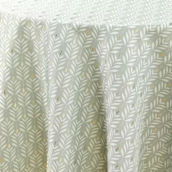 douceur d'intu017drieur Nappe ronde anti tache (180 cm) Piana Vert sauge Online