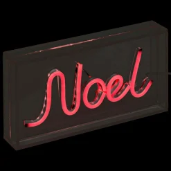 JJA Néon lumineux à poser USB (H12,5 cm) Noël Rouge New