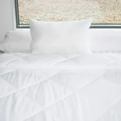 BLEU CALIN Oreiller rectangulaire ajustable (50 x 70 cm) Mémoire de forme Blanc New