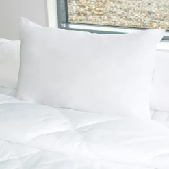 BLEU CALIN Oreiller rectangulaire ferme (50 x 70 cm) Alaska Blanc Sale