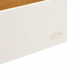 5 Five Simply Smart Organisateur de maquillage 5 compartiments Natureo Blanc Best