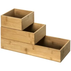 ATMOSPHERA Organisateur de maquillage Tidysmart Bambou Outlet