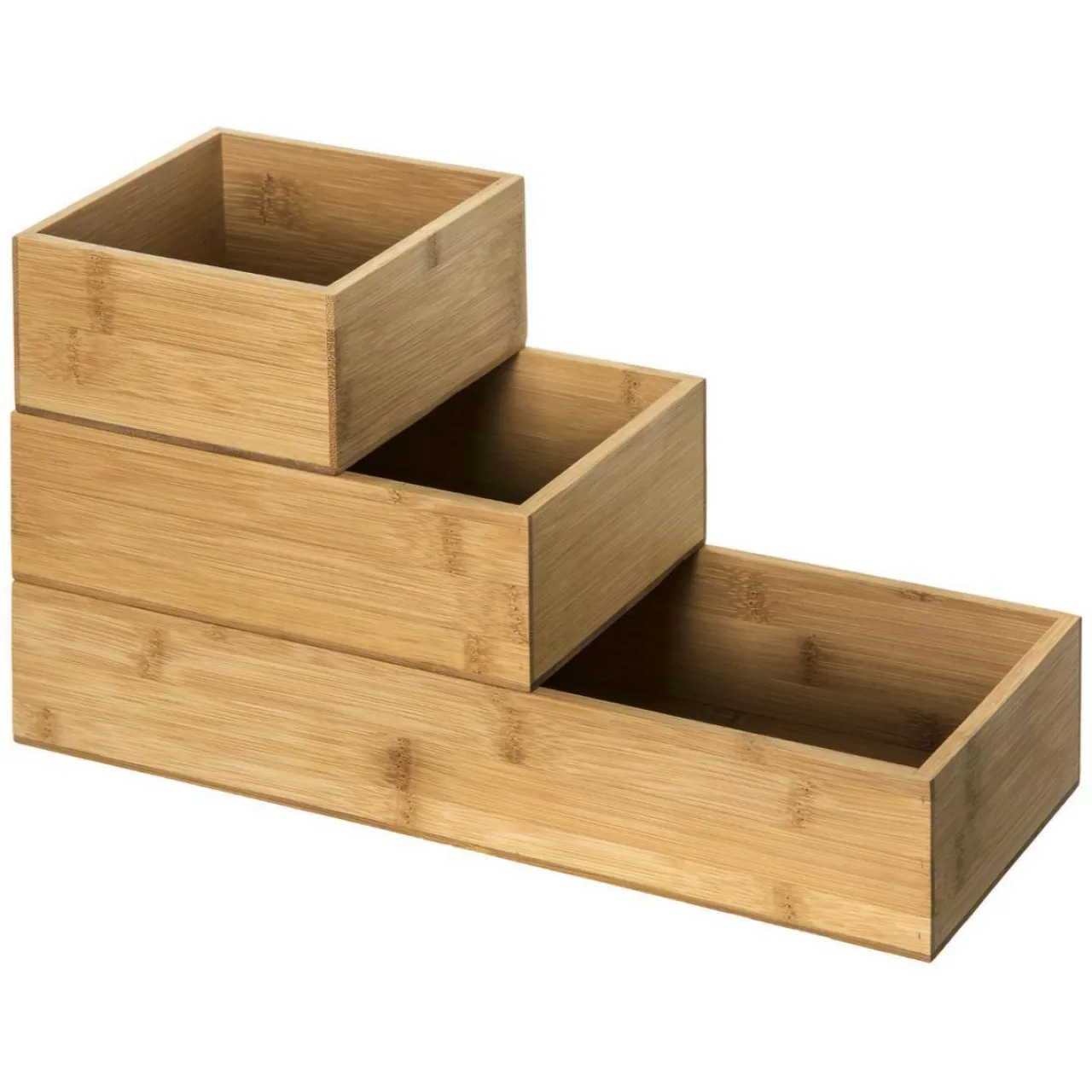 ATMOSPHERA Organisateur de maquillage Tidysmart Bambou Outlet