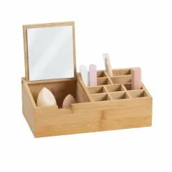 5 Five Simply Smart Organiseur Miroir 10 compartiments Bambou Naturel Outlet