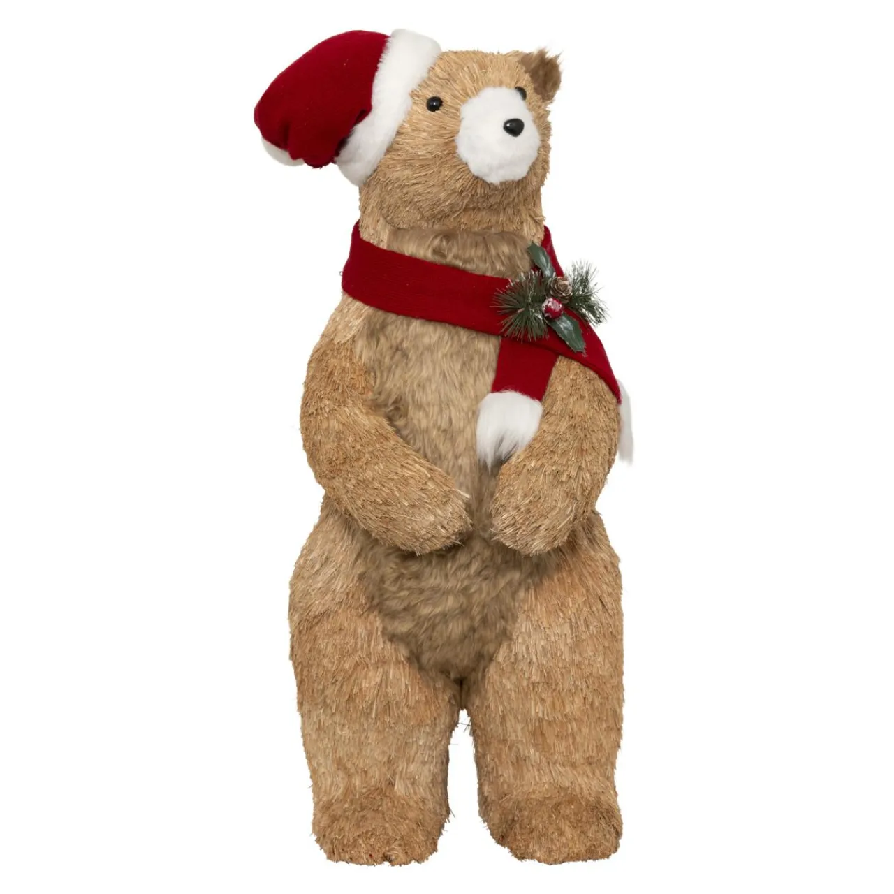 JJA Ours décoratif en bois (H73 cm) Gulliver curieux Marron clair Outlet