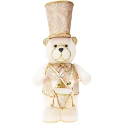 KOOPMAN Ours de Noël déco (H39 cm) Majestueux musicien Or Online