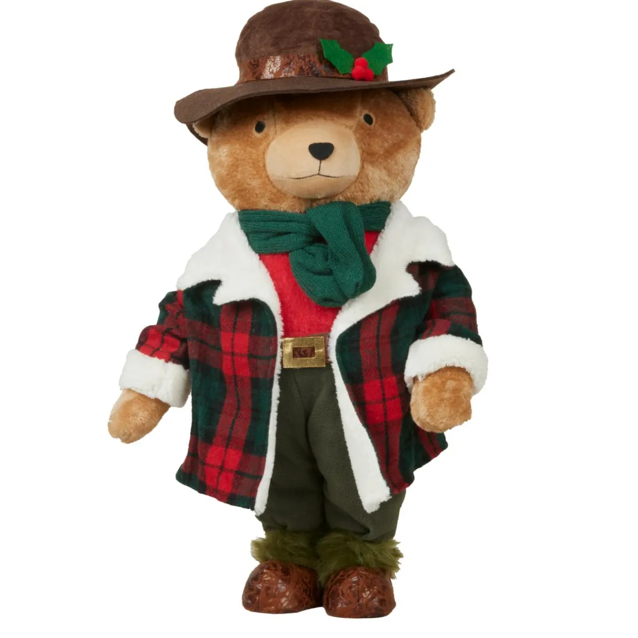 KAEMINGK Ours de Noël décoratif (H60 cm) Noha du Canada Vert Hot