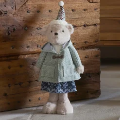 KAEMINGK Oursonne des neiges (H53 cm) Gabrielle et vert clair Beige Sale