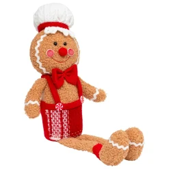 JJA Pain d'épices assis (H43 cm) Petit cuistot Marron clair Best