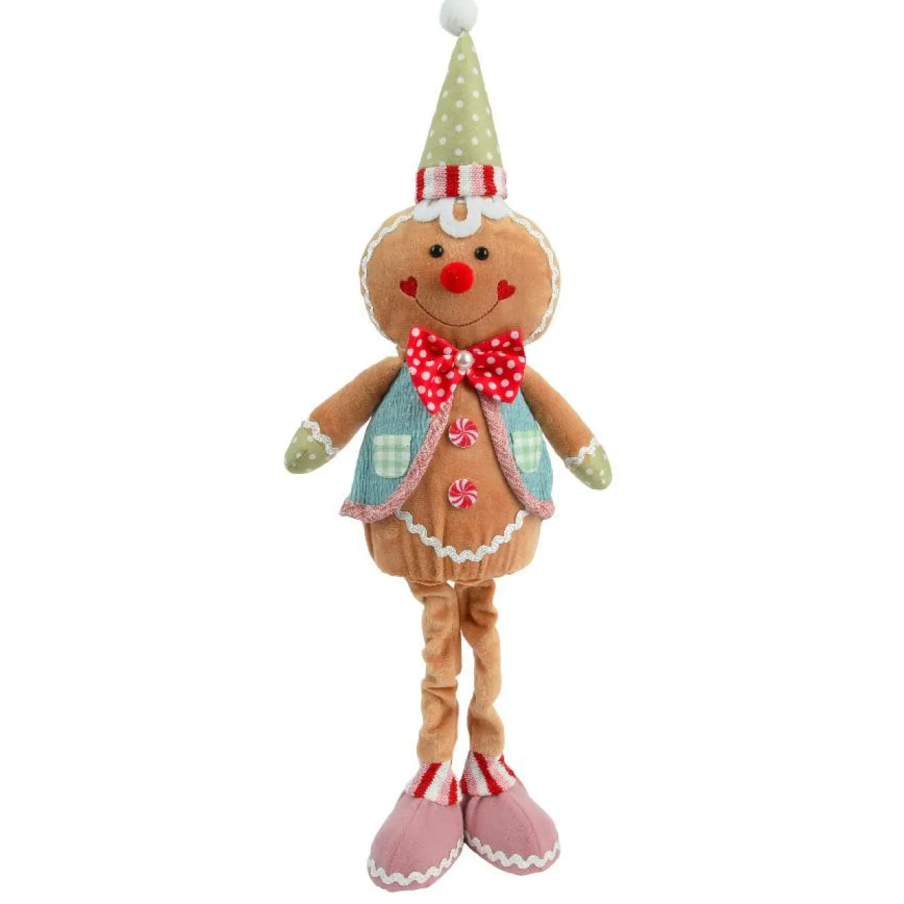 KAEMINGK Pain d'épices debout (H65 cm) Johnny le Clown Multicolore Discount