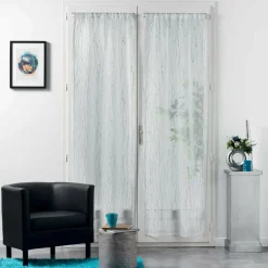 DOUCEUR D'INTERIEUR Paire de voilages passe-tringle (70 x 200 cm) Filiane Blanc Clearance