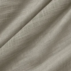 EMINZA Paire de voilages passe-tringle effet lin (60 x 120 cm) Robin Taupe Hot