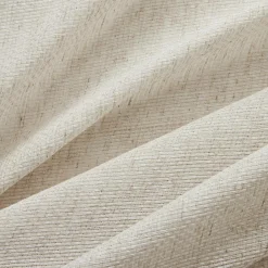 EMINZA Paire de voilages passe-tringle effet lin (60 x 160 cm) Luca Beige Clearance