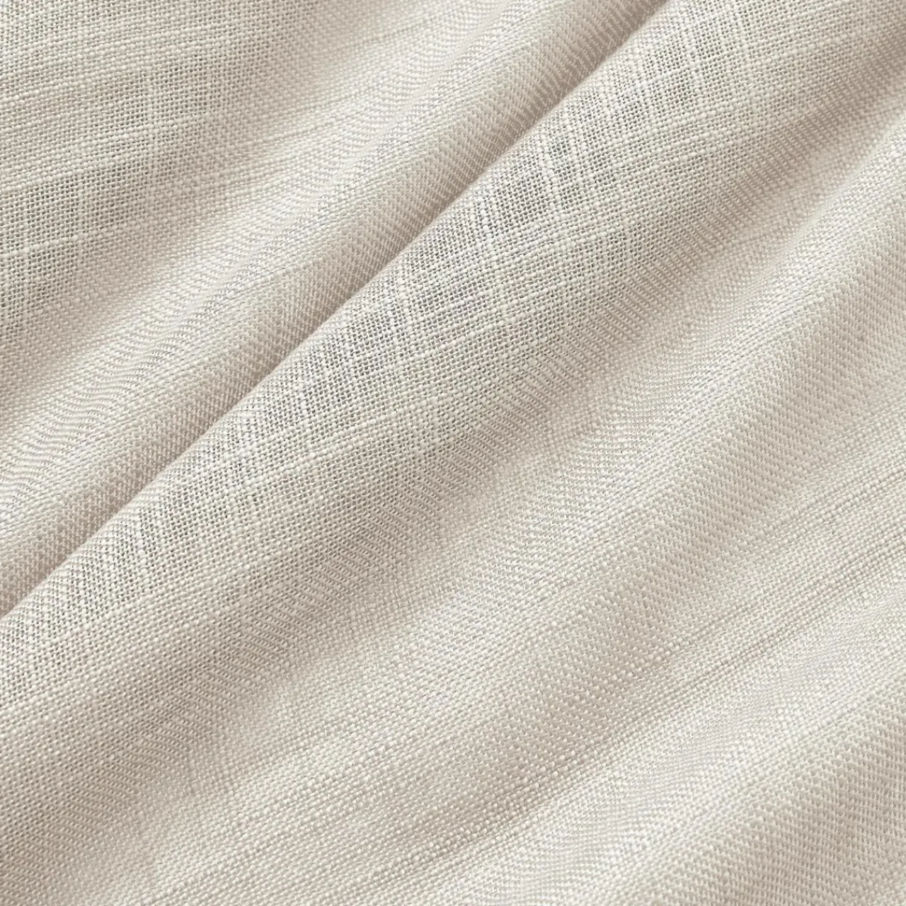 EMINZA Paire de voilages passe-tringle effet lin (60 x 160 cm) Robin Beige Best
