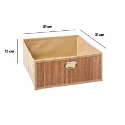 INSTANT D'O Panier de rangement Bamboon Moyen modèle Naturel Outlet