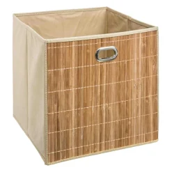 INSTANT D'O Panier de rangement Bamboon Grand modèle Naturel Best
