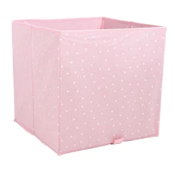 ATMOSPHERA Panier de rangement enfant (29 x 29 cm) Etoiles Rose Sale