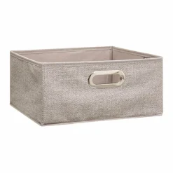 ATMOSPHERA Panier de rangement (31 x 15 cm) Helena Beige chiné