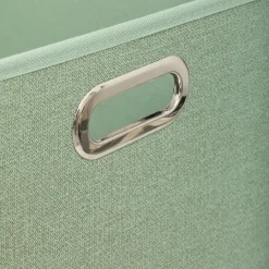 5 Five Simply Smart Panier de rangement (31 x 31 cm) Helena Vert sauge Discount
