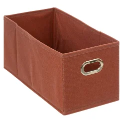 5 Five Simply Smart Panier de rangement (15 x 31 cm) Helena Terre de Sienne Rouge brun Online