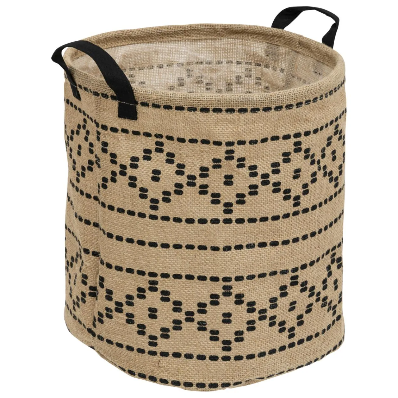 ATMOSPHERA Panier en jute (32 x 32 cm) Valy Beige Sale