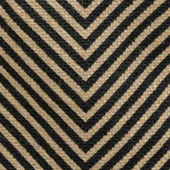 ATMOSPHERA Panier en jute (32 x 32 cm) Valy Noir Hot