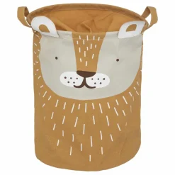 Atmosphera createur d'interieur for kids Panier à jouets enfant (32 x 40 cm) Lion Jaune Online