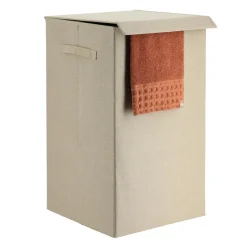 TENDANCE Panier à linge pliable (H60 cm) TissuFlex Beige Sale