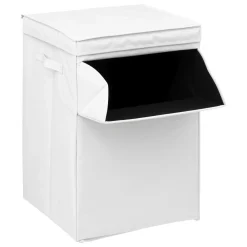 ATMOSPHERA Panier à linge pliable (36 x 36 x 55 cm) Colorama Blanc Online
