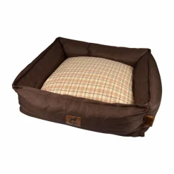 LOVE STORY Panier rectangle pour chat et chien Héritage L65 cm Noisette Discount