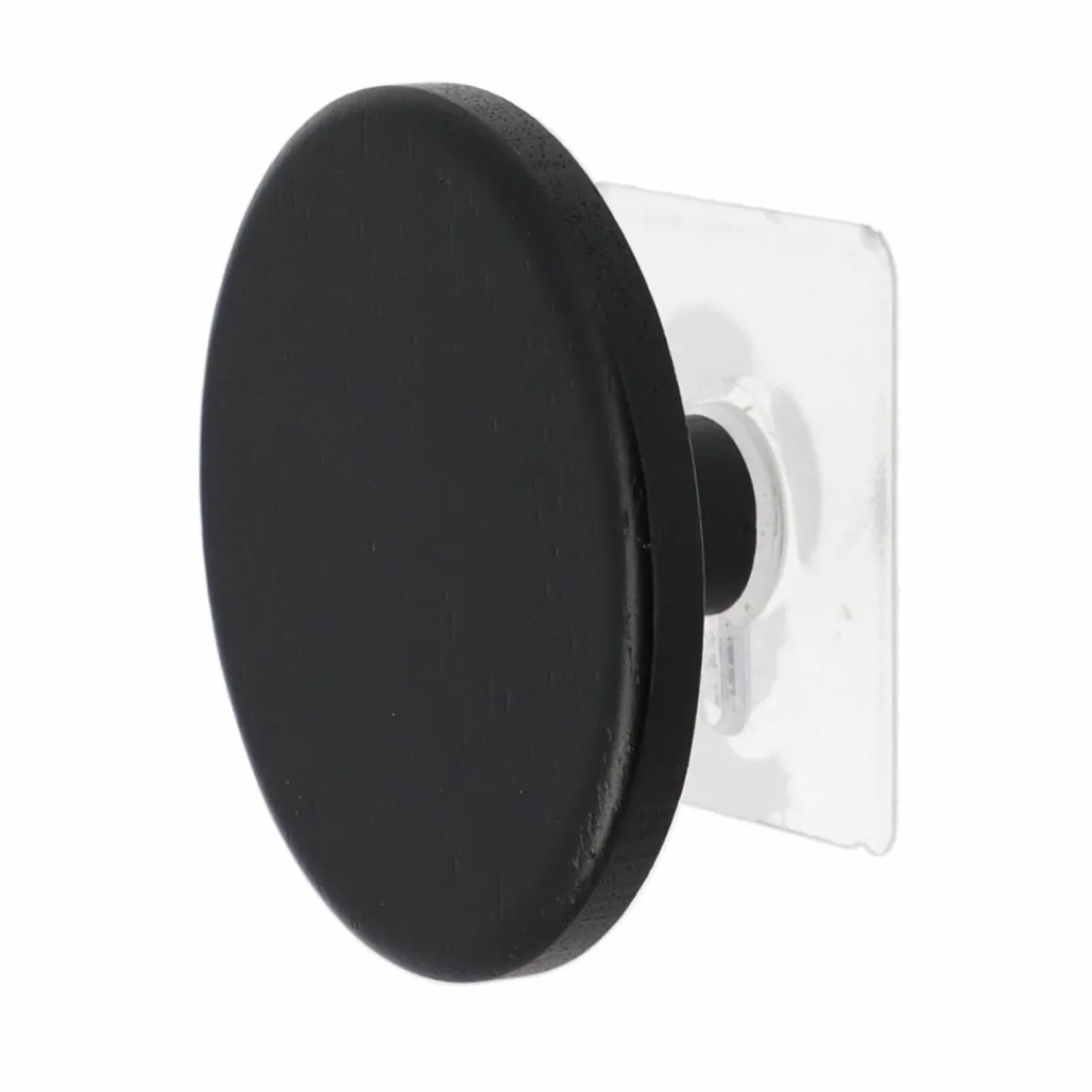 TENDANCE Patère adhésive (D8,5 cm) Easy Chic Noir Discount