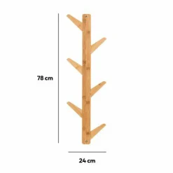 ATMOSPHERA Patère double sens 6 têtes Bambou le Naturel Online