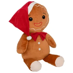 JJA Peluche (H100 cm) Albin le Pain d'épices Marron Hot