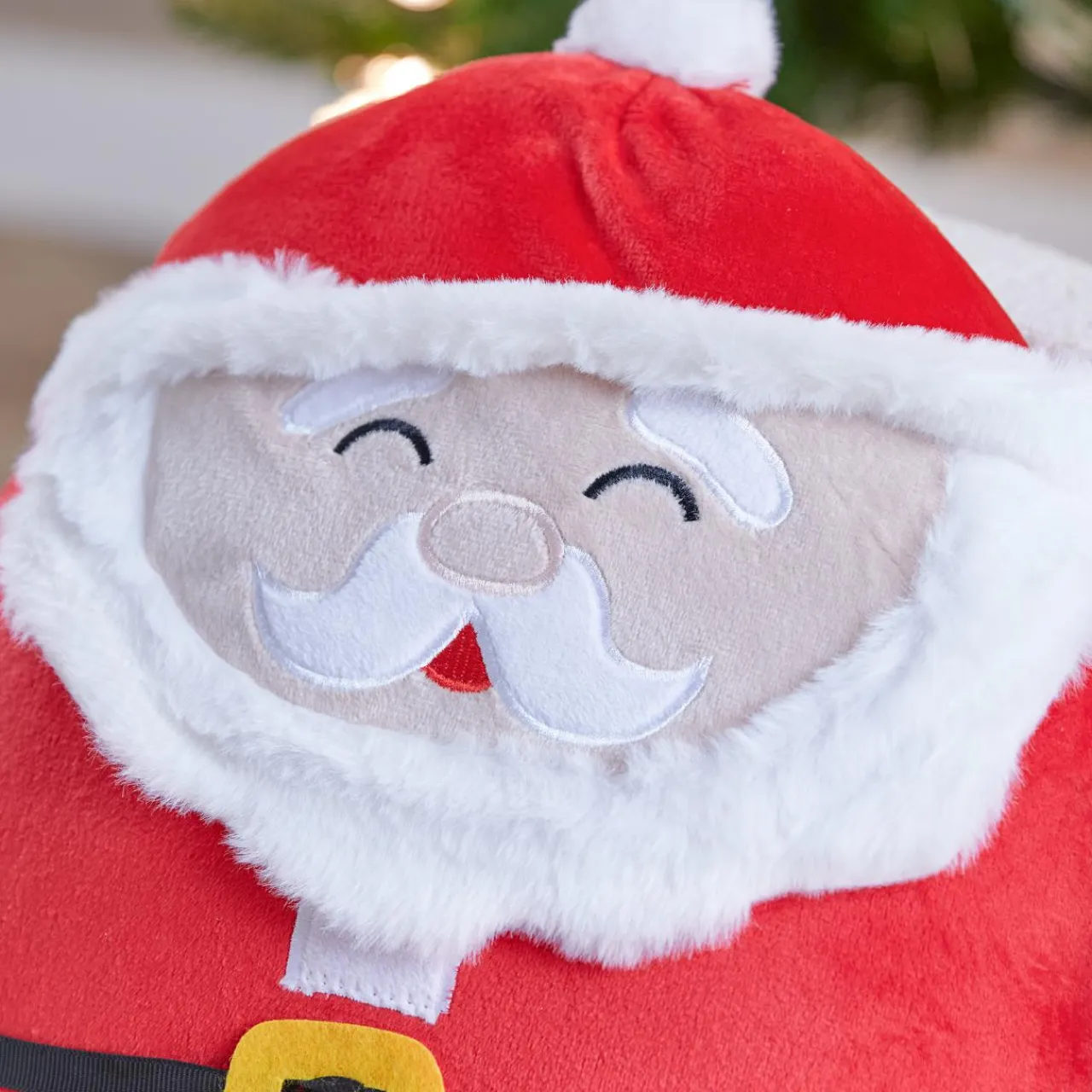 JJA Peluche (H35 cm) Joyeux Papa Noël Rouge Best