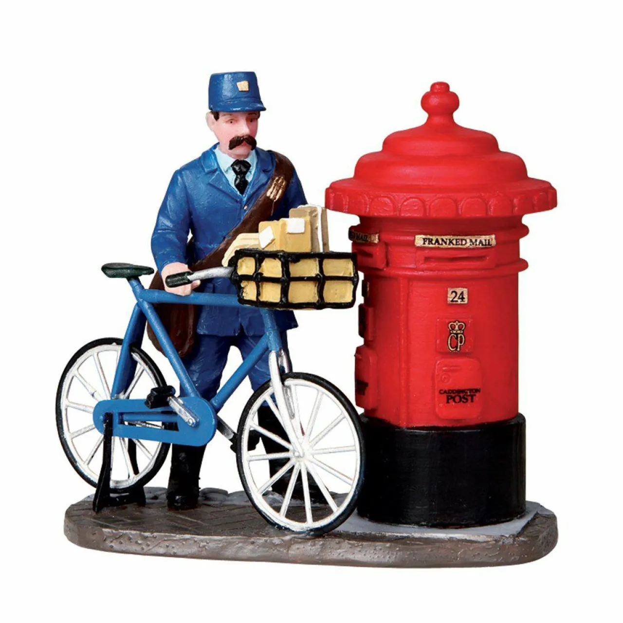 LEMAX Personnage Facteur à vélo Discount